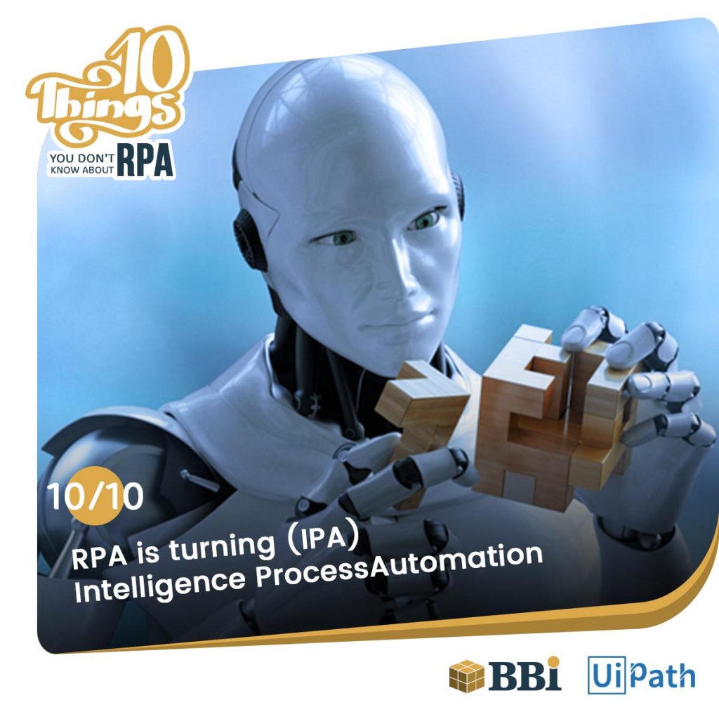 RPA IPA artificial intelligence automation