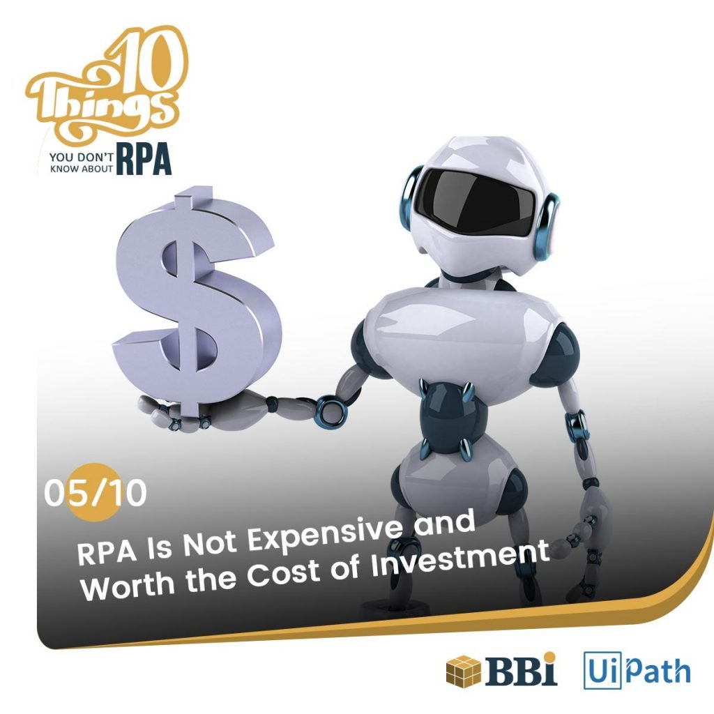 RPA technology ROI