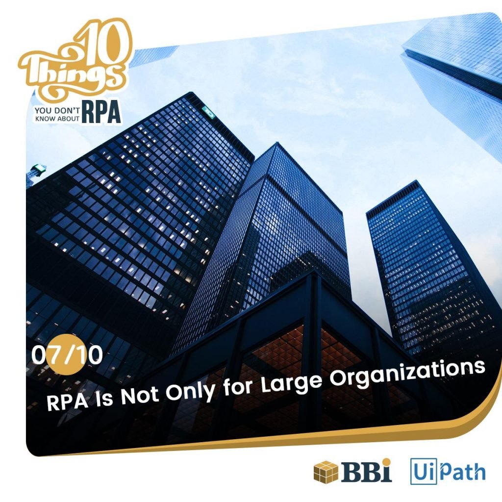 RPA technology for Organizations